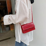 Mini Stone Pattern Crossbody Bags For Women 2020 Pu Leather Purses and Handbags New Designer Ladies Shoulder Messenger Bag