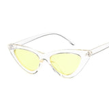New Retro Fashion Sunglasses Women Brand Designer Vintage Cat Eye Black White Sun Glasses Female Lady UV400 Oculos